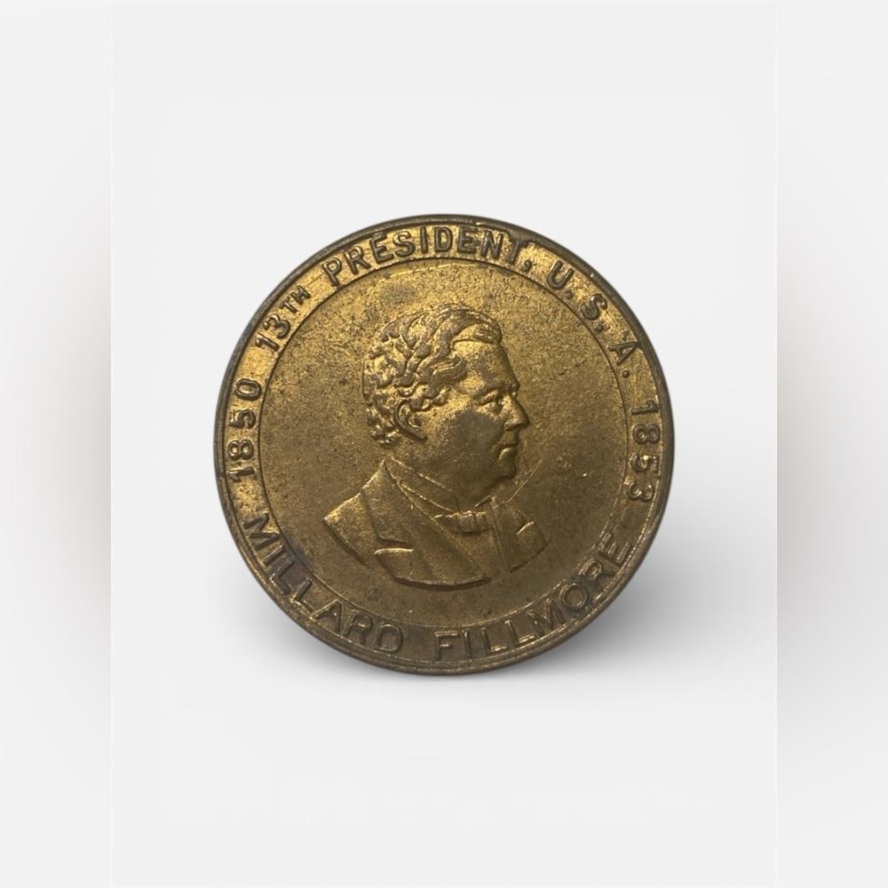 Millard Fillmore Louis Phillippe Token